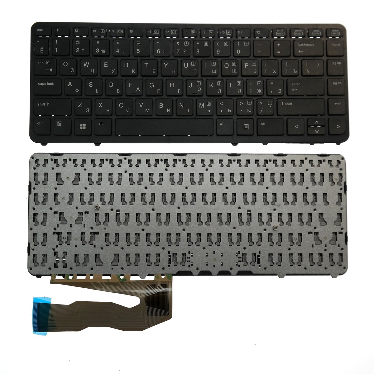Клавиатура для HP EliteBook 840G1 850G1 без трэкпоинта без подсветки - фото 1 - id-p201242319