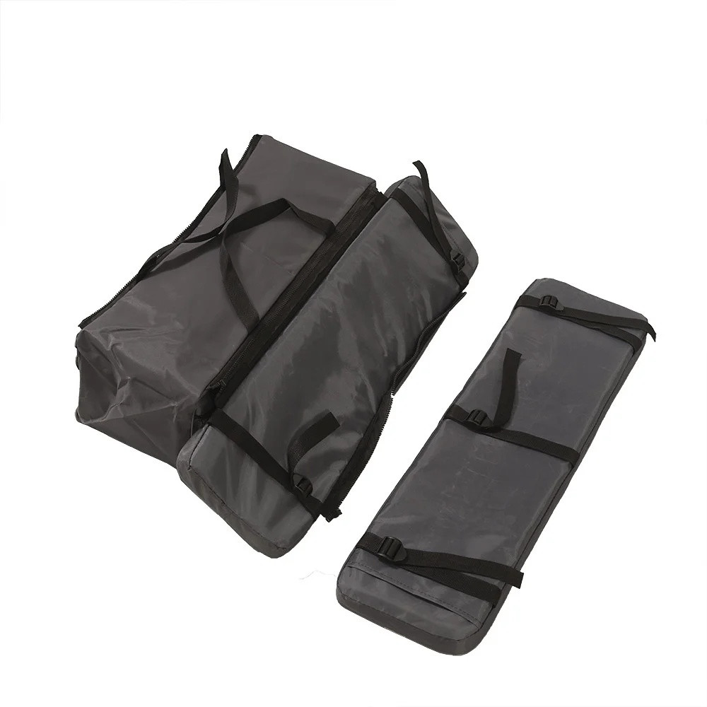 Комплект мягких накладок на лодочное сиденье Ковчег 75 с сумкой (серый) - фото 4 - id-p201982131