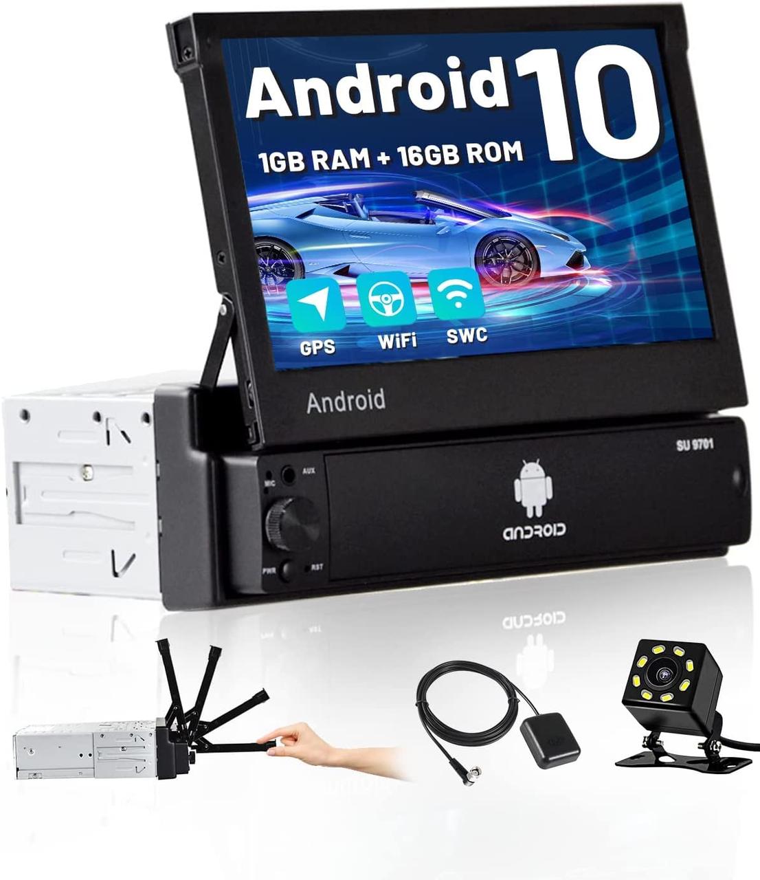Авто магнитола на Android su9701 с GPS+WiFI 1-din - фото 4 - id-p201990050