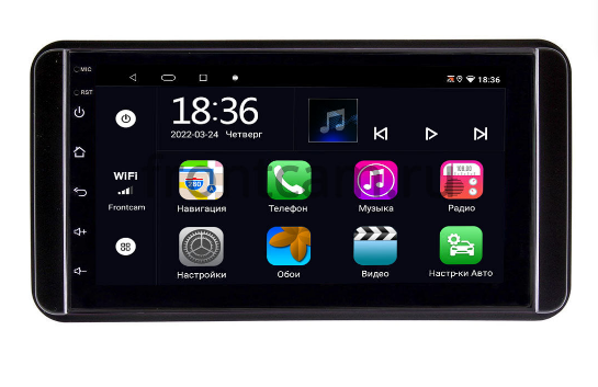 Магнитола в штатное место 2 din Toyota Universal OEM 2/32 на Android 10 CarPlay