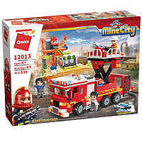 Конструктор "Пожарная служба" Qman MineCity 539 деталей
