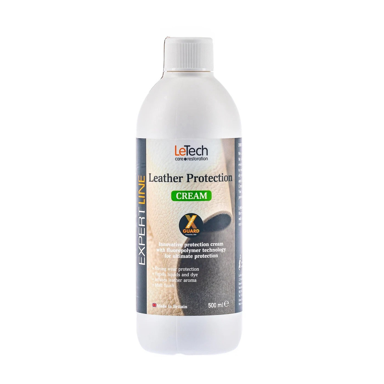 Leather Protection Cream X-GUARD PROTECTED - Защитный крем для кожи | LeTech | 500мл - фото 1 - id-p159851113