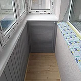 Шкафы с жалюзийный и дверцами на балкон..., фото 7