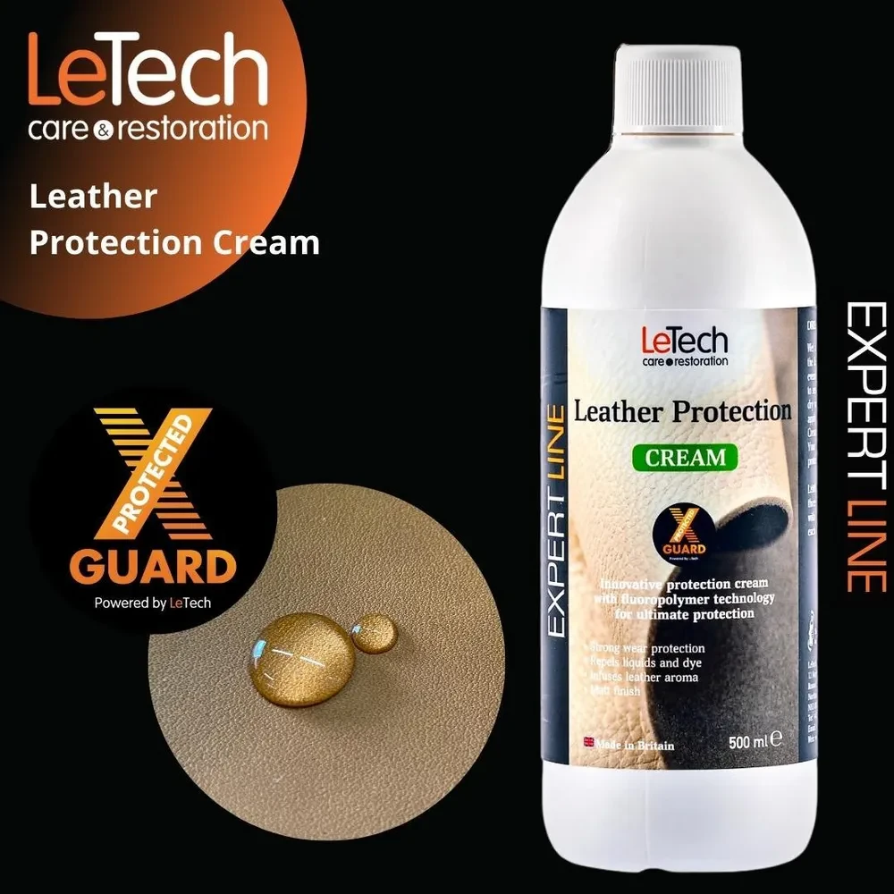 Leather Protection Cream X-GUARD PROTECTED - Защитный крем для кожи | LeTech | 500мл - фото 5 - id-p159851113