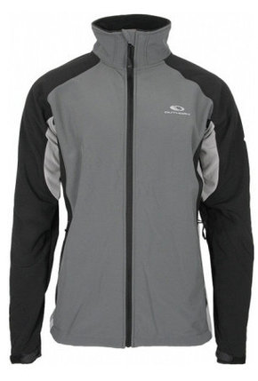 Куртка мужская CLYDE L /OUTHORN, SoftShell, серый, р-р L/, фото 2