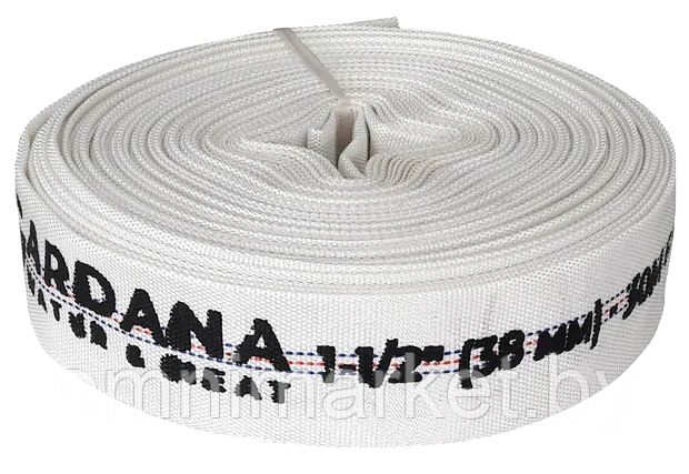 Шланг-рукав текстильный Gardana 38 мм (1½") 30 метров 6 бар для дренажно-фекальных насосов