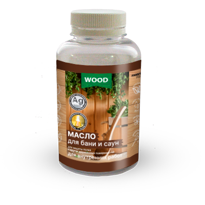 Масло деревозащитное для бань и саун FARBITEX PROFI WOOD, 0.25 кг