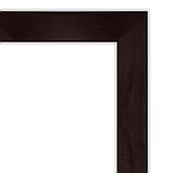 Рамка деревянная со стеклом 10х15 (630), темно-вишневая, фото 2