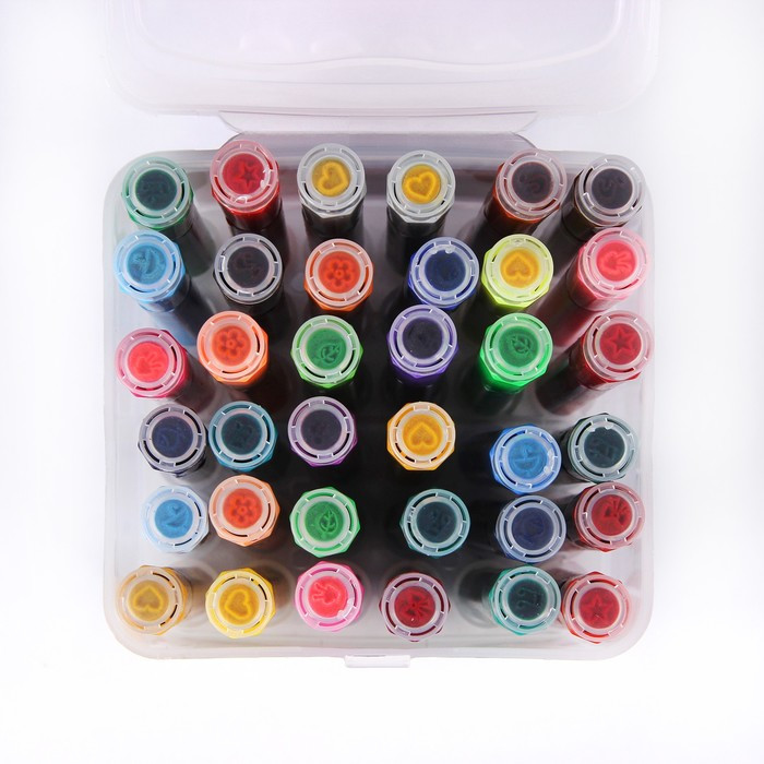 Фломастеры 36 цветов, с печатью, вентилируемый колпачок, МИКС - фото 9 - id-p202018108
