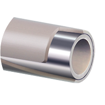 Труба ПП Ever plast PPR/AL/PPR D50 2.5МПа (арм. алюминием) серый