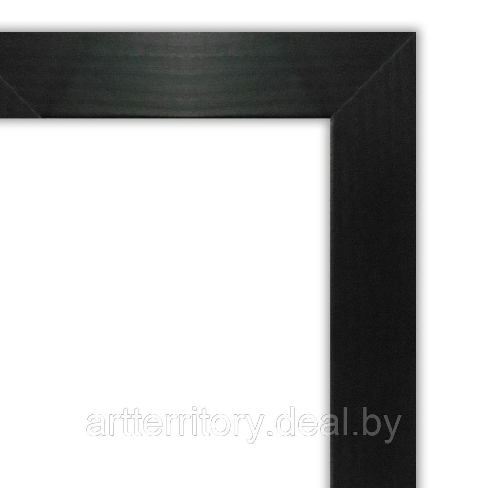 Рамка деревянная со стеклом 30х45 630/07 (черная) - фото 2 - id-p202005989