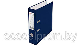 Папка регистратор А4, ПВХ  LAMARK, 80мм с  мет.уголком, синий, собраная