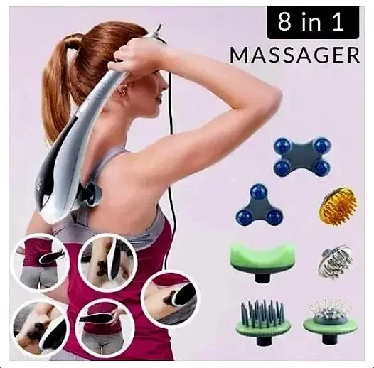 Ручной вибро-массажер для всего тела 8 в 1 - Мagic massager - фото 6 - id-p202019141