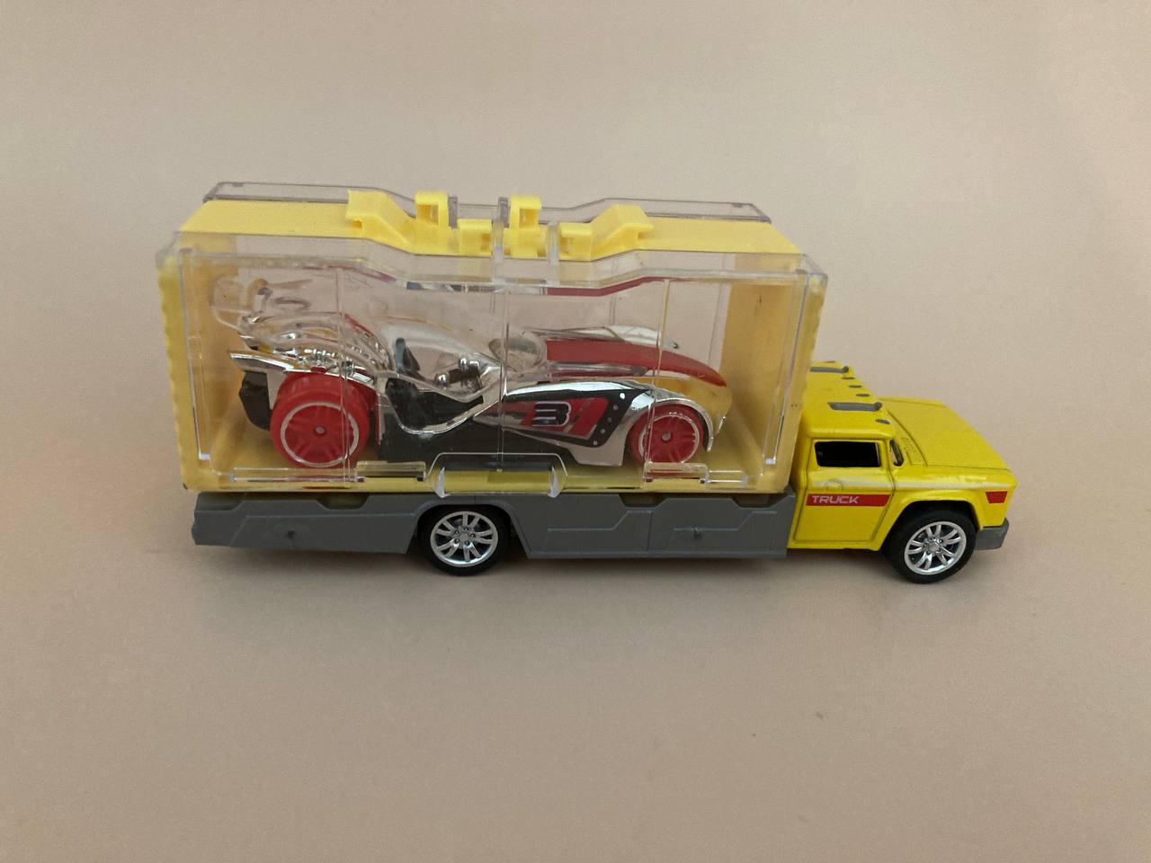 Набор машинок Hot Wheel (хот вилс), 2 машинки в грузовике аналог Hot Wheels, цвет в ассортименте - фото 5 - id-p202019144