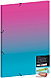 Папка на резинке Berlingo Radiance с рисунком, А4, пластик, 600 мкм., 32 мм., розовый/голубой градиент, фото 2