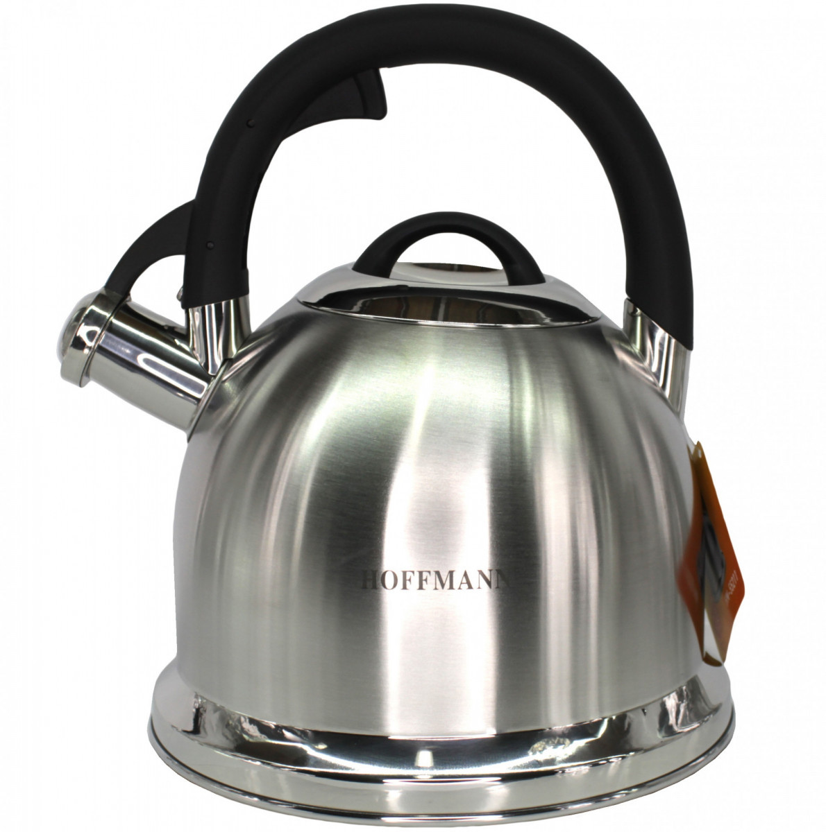 Чайник нержавеющая сталь 3,0л со свистком  Hoffmann 55211-HM