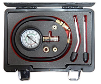 Тестер компрессии бензинового двигателя(0-20bar,удл-ль 500мм ;удл-ли прямой/изогнутый