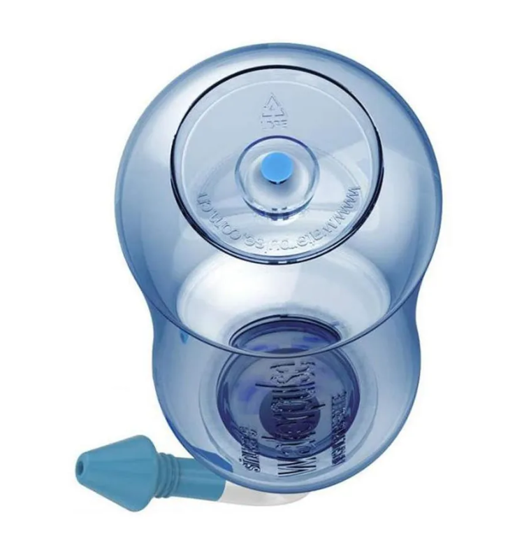 Ирригатор для носа Waterpulse nasal 300 мл / портативный с насадкой для детей и взрослых / промыватель носа - фото 7 - id-p202019963