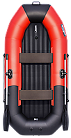 Надувная лодка Таймень NX 270 НД Комби красный/черный