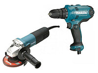 Набор электроинструмента MAKITA DK 0117 в кор. (2 пр.) (DF0300, 9555HN)