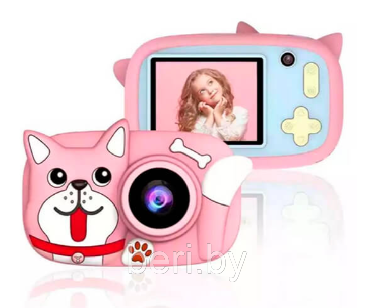 Детский фотоаппарат видео камера Lovely Plus Case Собачка - фото 6 - id-p202025036