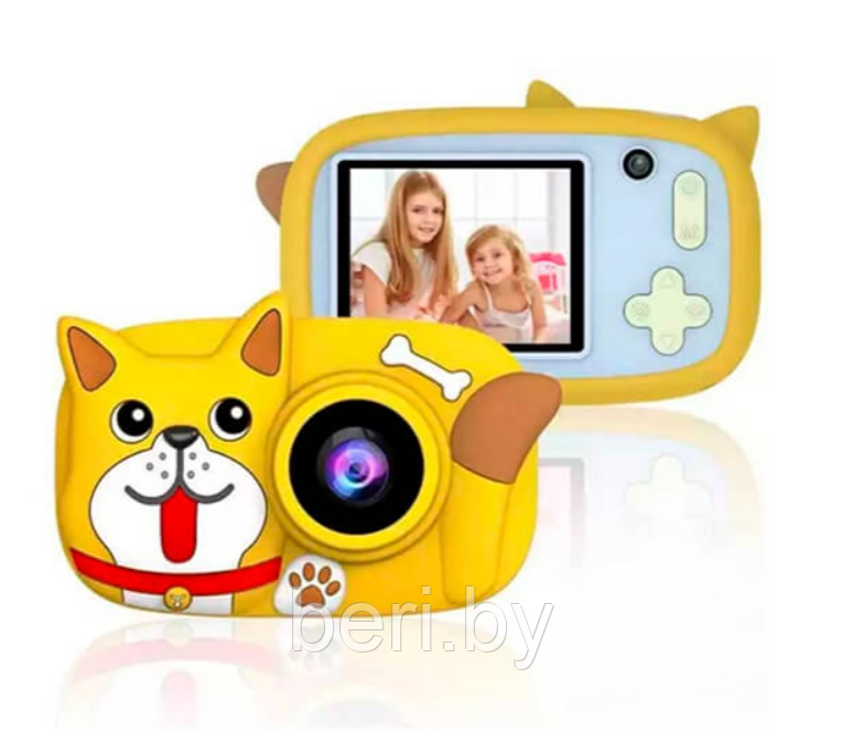 Детский фотоаппарат видео камера Lovely Plus Case Собачка - фото 9 - id-p202025036