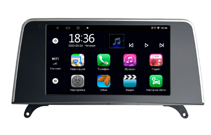 Штатная магнитола для BMW X6 (E71, E72) (2007-2014) OEM 2/32 Android 10 CarPlay - фото 1 - id-p202025067