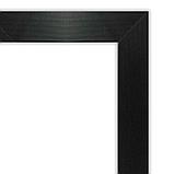 Рамка деревянная со стеклом 10х15 630/07 (черная), фото 2