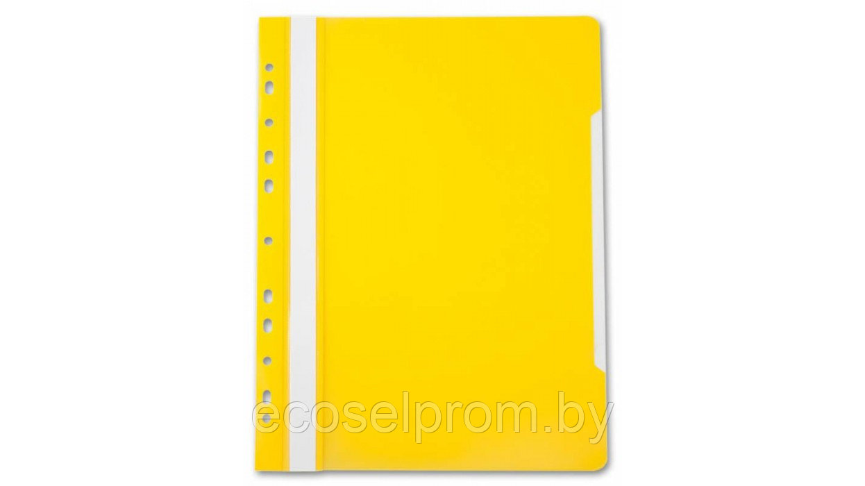 Папка - скоросшиватель для документов A4 (желтый)
