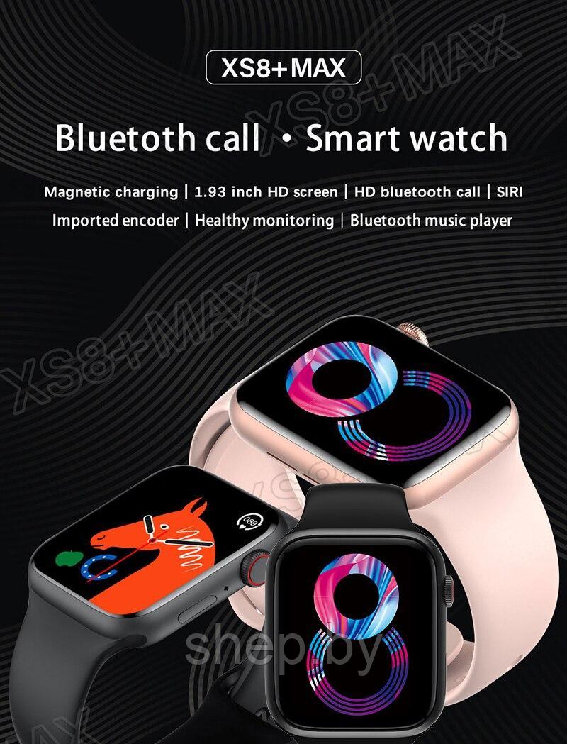 Умные часы Smart Watch XS8+MAX цвет : черный - фото 6 - id-p202028703
