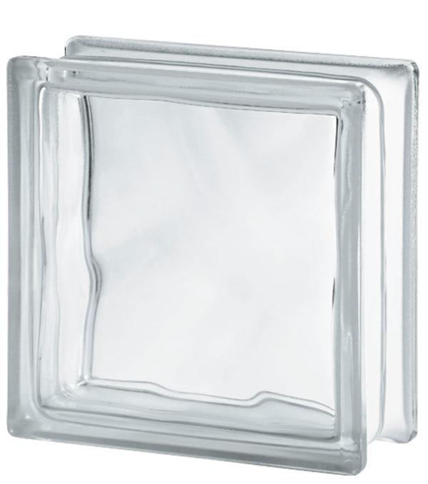 Стеклоблок SevesGlassBlock "Волна","Савона" бесцветный 19x19x8 см