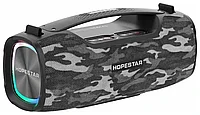 Беспроводная портативная колонка Hopestar A6X, 55 Вт Цвет: хаки , серый хаки