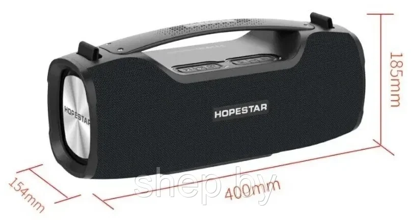 Беспроводная портативная колонка Hopestar A6X, 55 Вт Цвет: хаки , серый хаки - фото 7 - id-p202028859