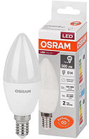 Лампа светодиодная СВЕЧА E14 7Вт 230В 4000К/840, OSRAM, арт.578944