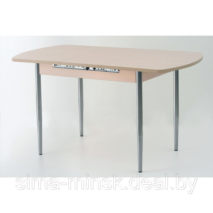 Комплект «Вегас NEW», стол 1100(1450) × 700 × 750 мм, 4 стула, цвет дуб молочный - фото 2 - id-p202027462