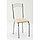 Комплект «Вегас NEW», стол 1100(1450) × 700 × 750 мм, 4 стула, цвет дуб молочный, фото 4