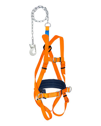 Привязь страховочная УС 2 аГЖ с цепью с аморт. 1,5м (n), фото 2