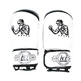 Перчатки боксёрские ZEZ sport  черные 8 унций , Fighter-8-OZ, фото 4