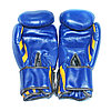 Перчатки боксёрские ZEZ sport  черные 8 унций , Fighter-8-OZ, фото 6