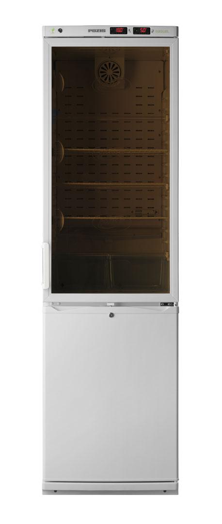Холодильник комбинированный лабораторный POZIS ХЛ-340 тонированное стекло