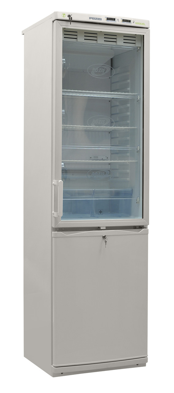 Холодильник комбинированный лабораторный POZIS ХЛ-340-1 тонированное стекло - фото 1 - id-p202032300