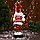 Мягкая игрушка "Дед Мороз" с ёлочкой  длинные ножки  14*36 см, фото 3