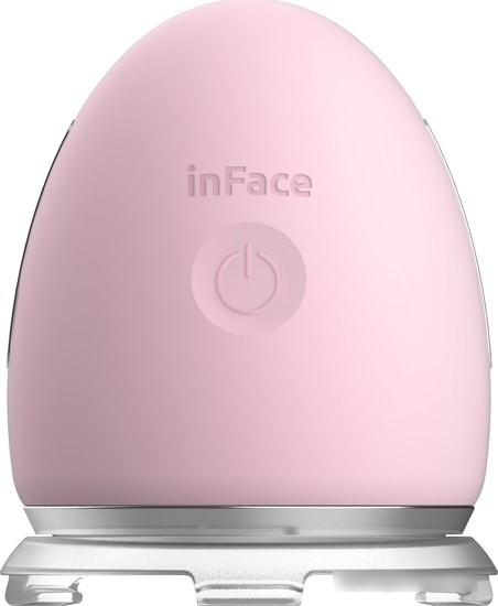 Прибор для чистки и массажа лица InFace CF-03D (розовый) - фото 1 - id-p202047193