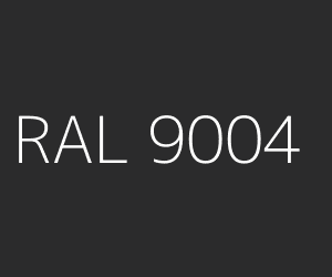 Плитка для кладбища чёрная - RAL 9004