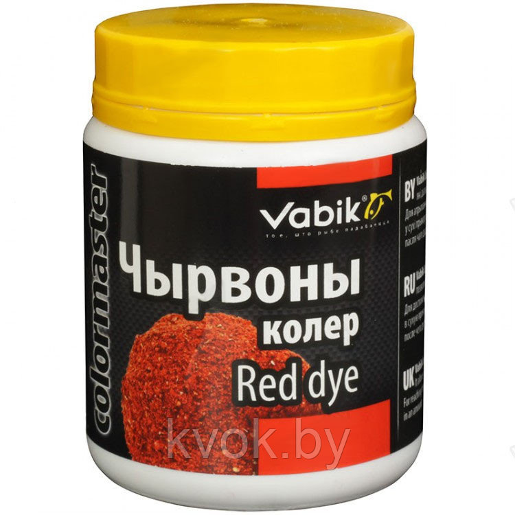 Краситель для прикормки Vabik Красный 100 гр - фото 1 - id-p202050577