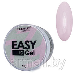 Гель для укрепления ногтей без опила Easy 03 (розовый) FlyMary 15 мл