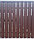 Евроштакетник металлический собственное производство толщина 0,45мм, длина до 2,5 м с полимерным покрытием, фото 5