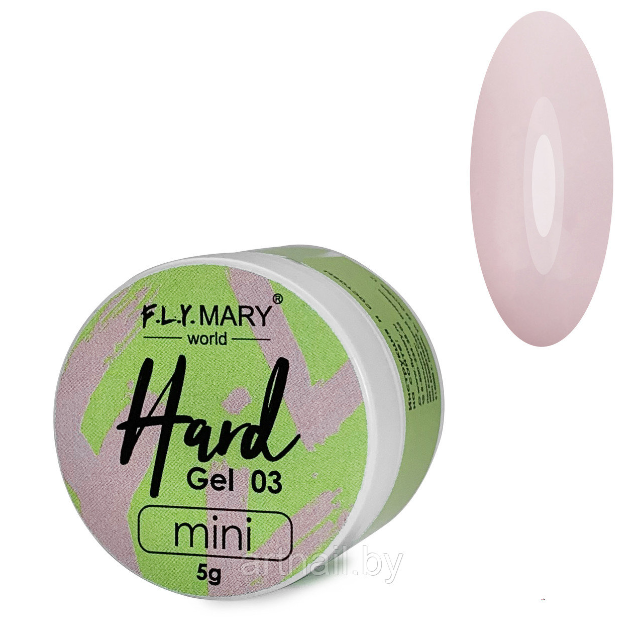 Жесткий гель для моделирования Hard Gel № 03 FlyMary ТЕСТЕР 5 гр - фото 1 - id-p172066750