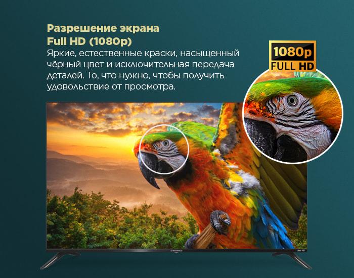 Телевизор MAUNFELD MLT43FSX02 LED 43 дюйма Full HD Dolby Digital - фото 7 - id-p202050912