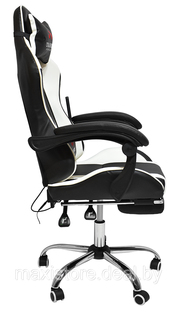 Вибромассажное кресло Calviano AVANTI ULTIMATO Black/White - фото 2 - id-p202052151